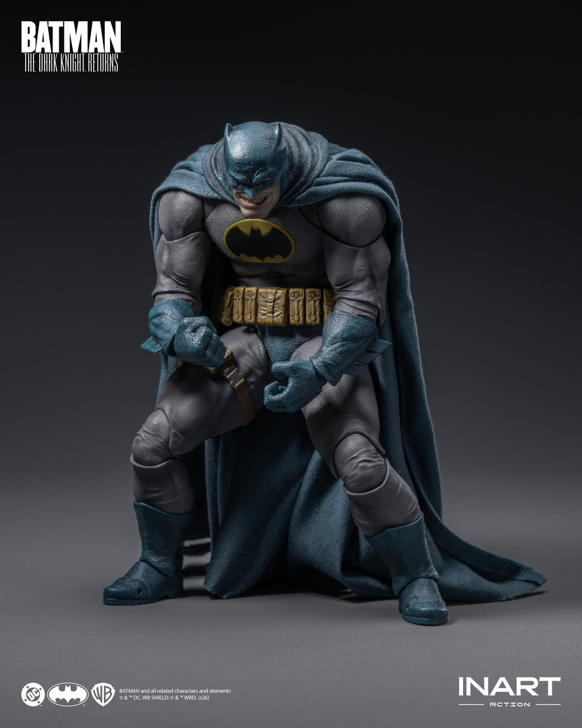 INART 1/12 蝙蝠俠 黑夜之神歸來 蝙蝠俠 藍色戰衣 Batman 可動人偶