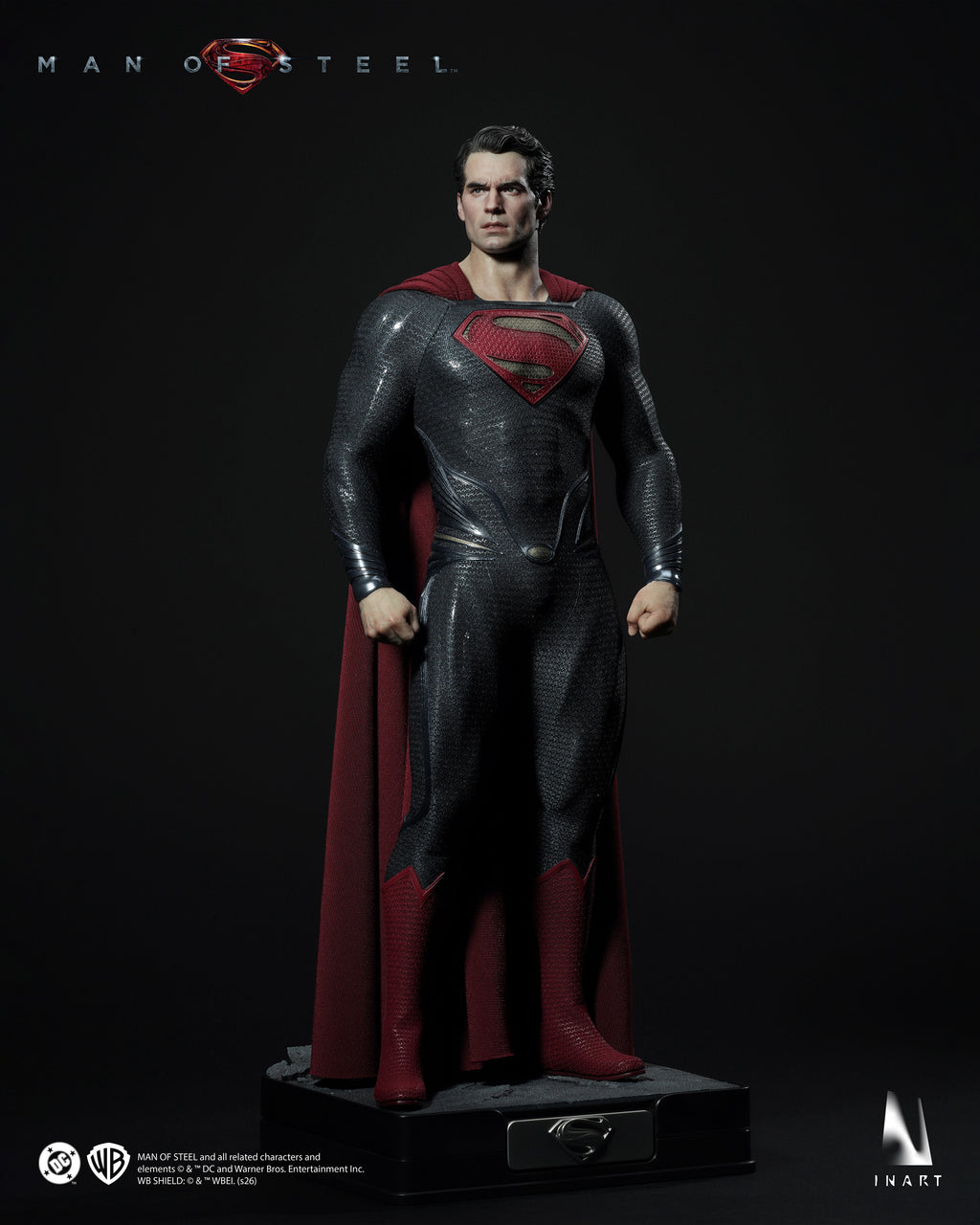 INART 1/6 超人 鋼鐵英雄 Superman 可動人偶