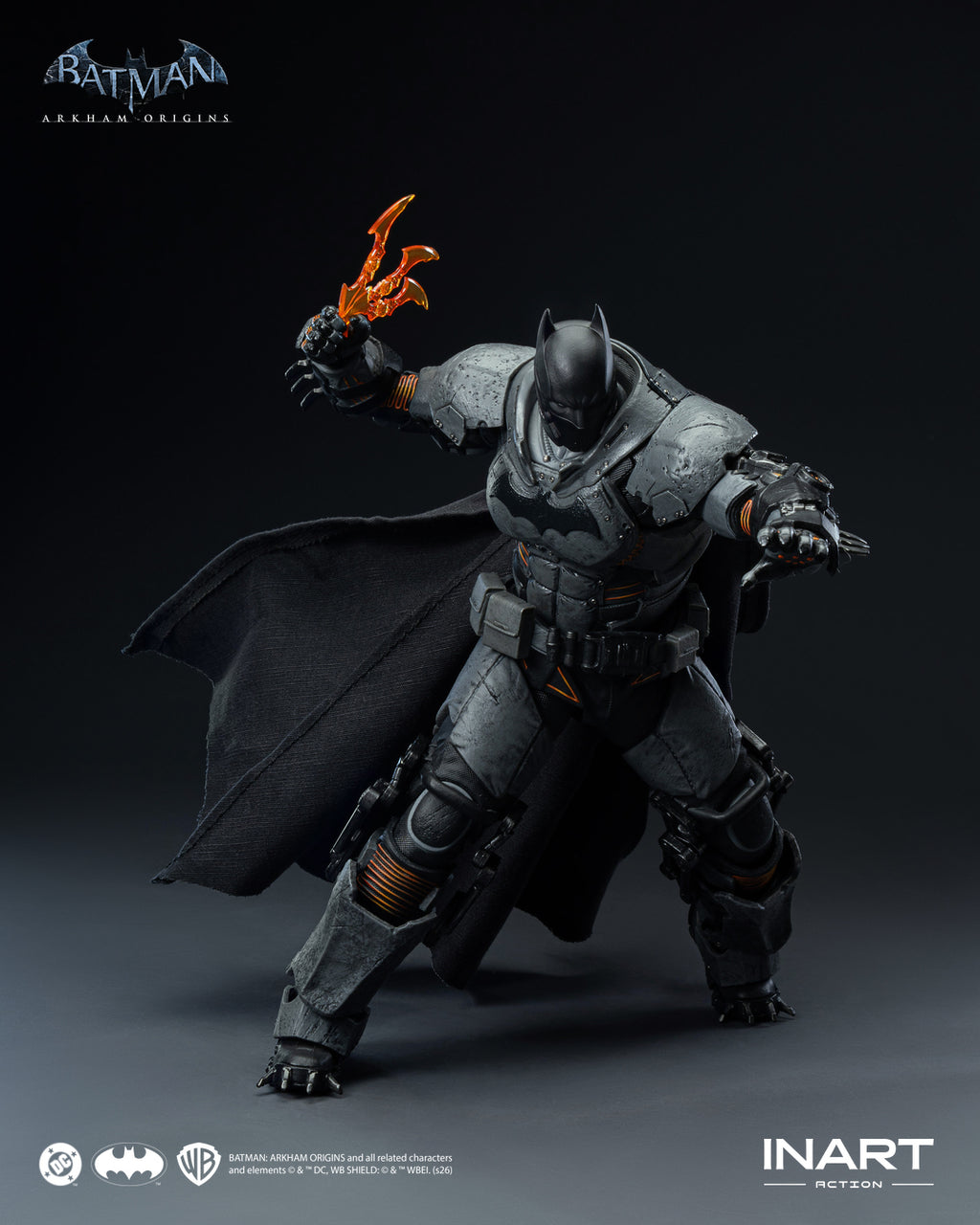 INART 1/12 Batman Arkham Origins 蝙蝠俠 XE Suit 可動人偶