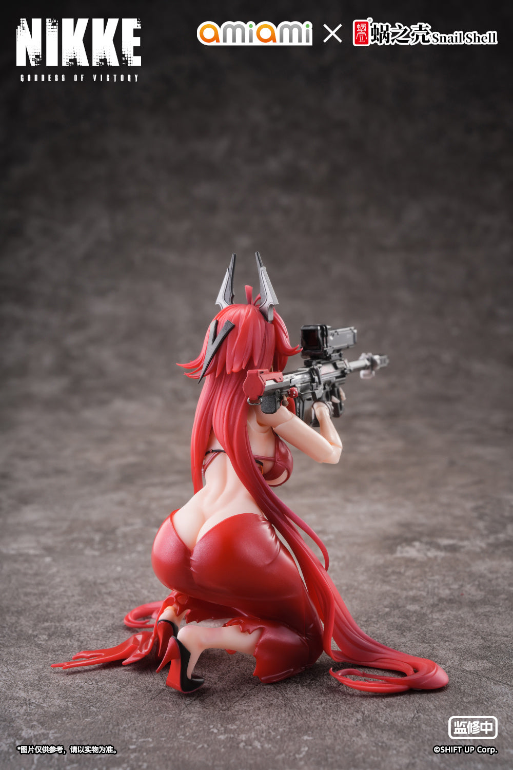 蝸之殼 x AMIAMI 1/12 GODDESS OF VICTORY NIKKE 勝利女神 小紅帽 Red Hood Nonsense Red 可動人偶