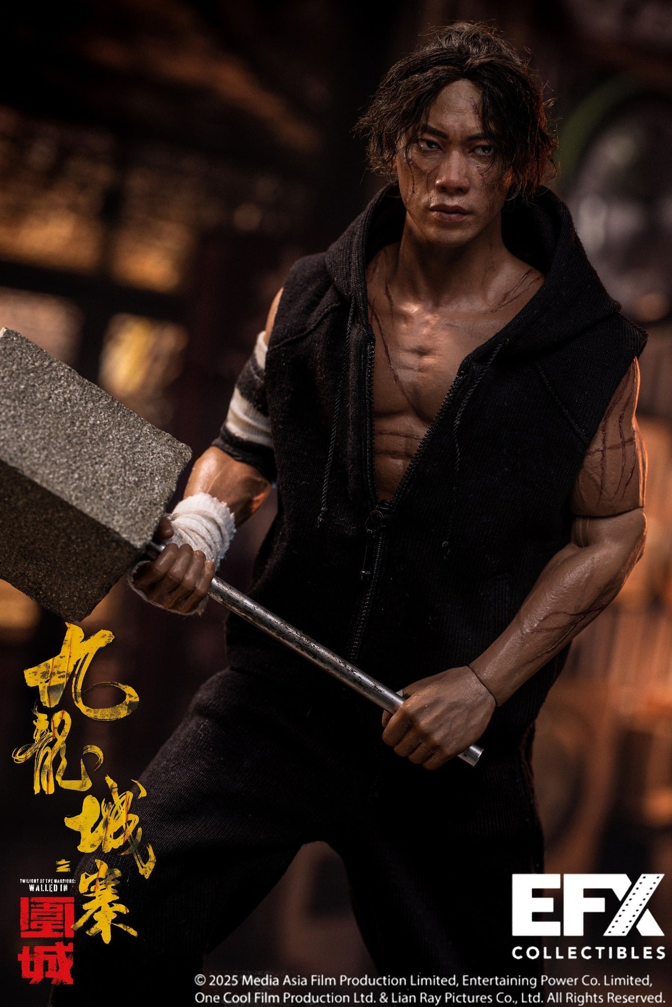 EFX Collectibles 1/6 九龍城寨之圍城 王九 E001 四仔 標準版 E002 豪華版 E003 可動人偶