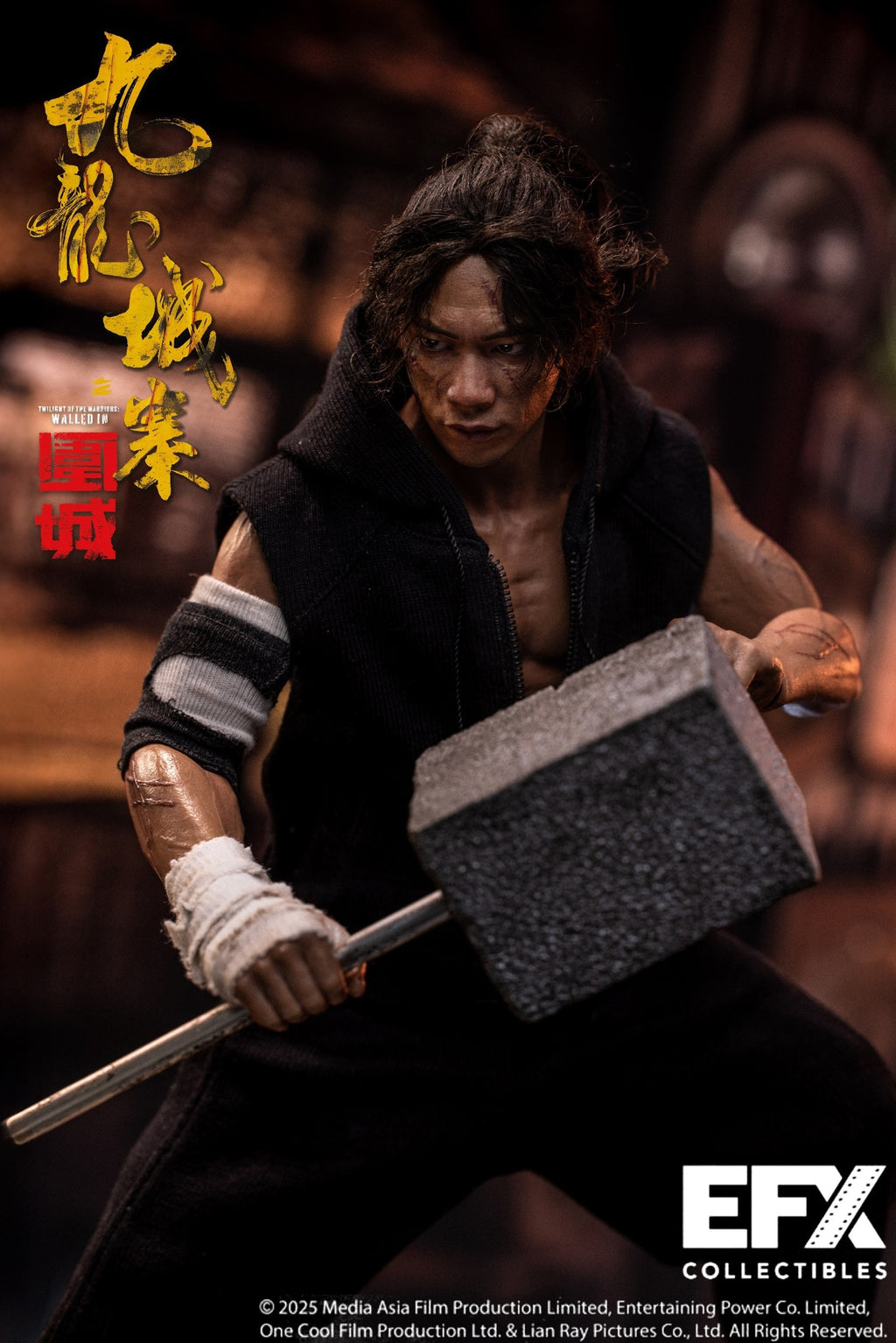EFX Collectibles 1/6 九龍城寨之圍城 王九 E001 四仔 標準版 E002 豪華版 E003 可動人偶