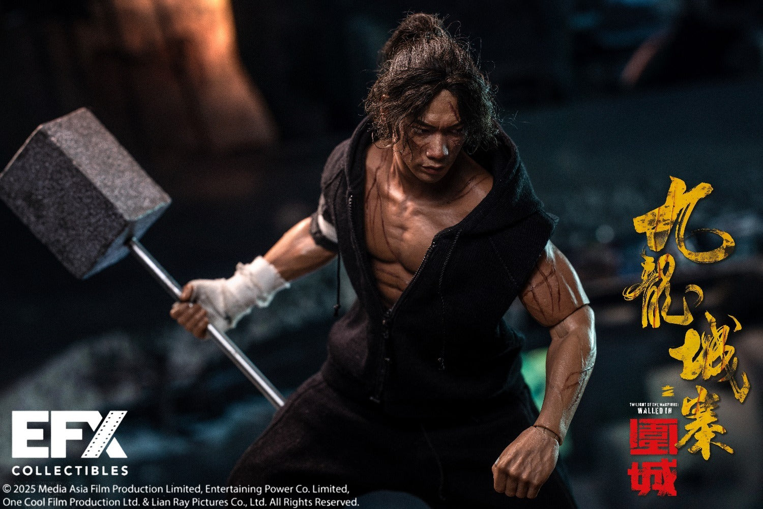 EFX Collectibles 1/6 九龍城寨之圍城 王九 E001 四仔 標準版 E002 豪華版 E003 可動人偶