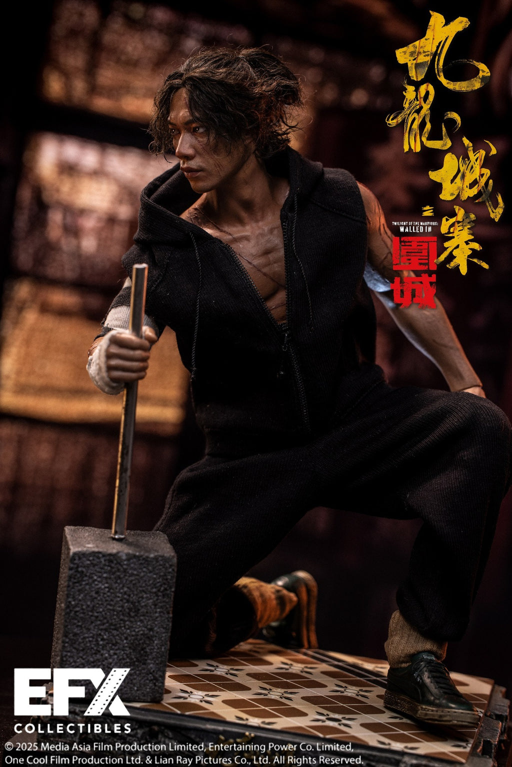 EFX Collectibles 1/6 九龍城寨之圍城 王九 E001 四仔 標準版 E002 豪華版 E003 可動人偶