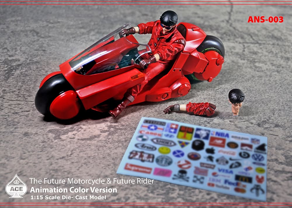 Acetoyz 1/15 ANS-003 未來戰車 動漫色豪華版 AKIRA 阿基拉 合金成品