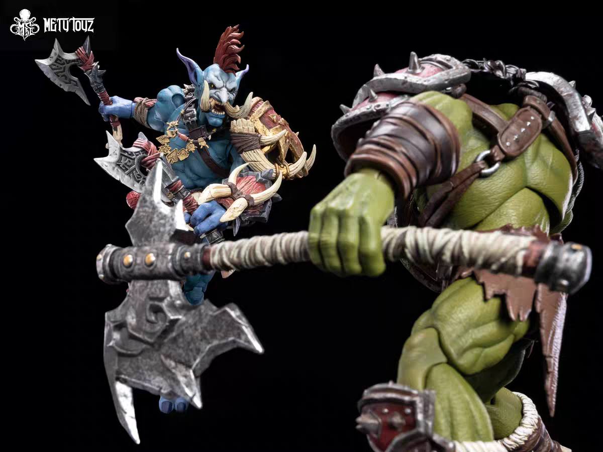 Metytoyz 冒險者世界 部落追獵者 巨魔獵手 森金 可動人偶