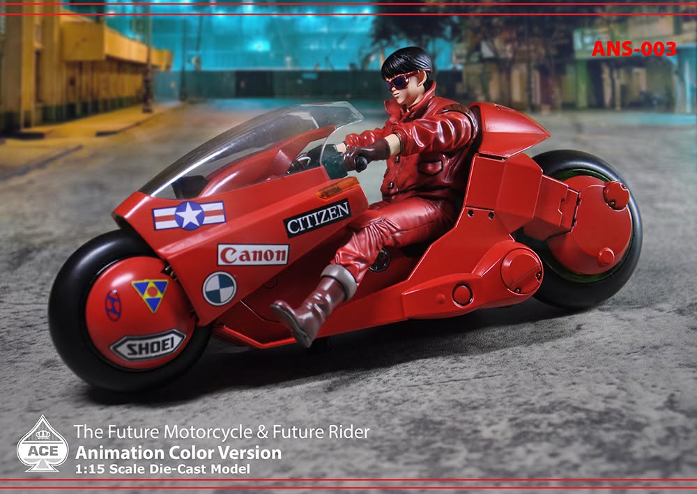Acetoyz 1/15 ANS-003 未來戰車 動漫色豪華版 AKIRA 阿基拉 合金成品
