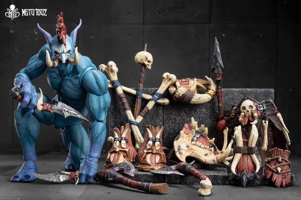 Metytoyz 冒險者世界 部落追獵者 巨魔獵手 森金 可動人偶