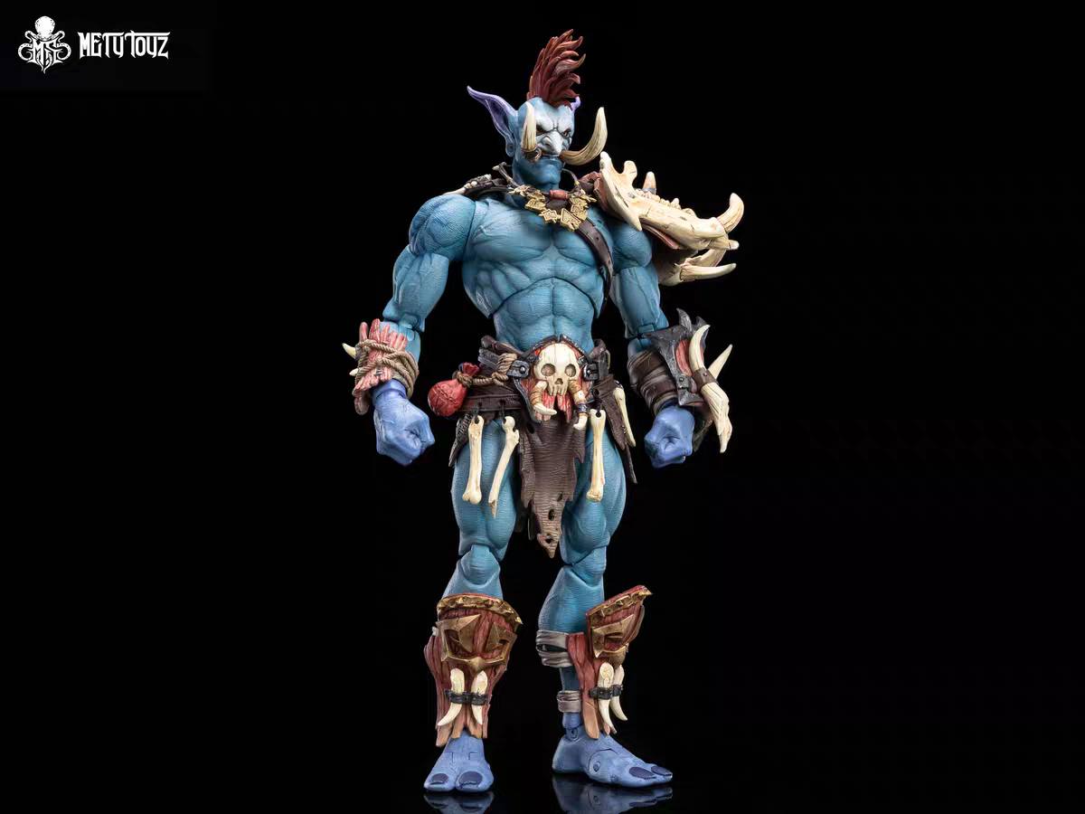 Metytoyz 冒險者世界 部落追獵者 巨魔獵手 森金 可動人偶