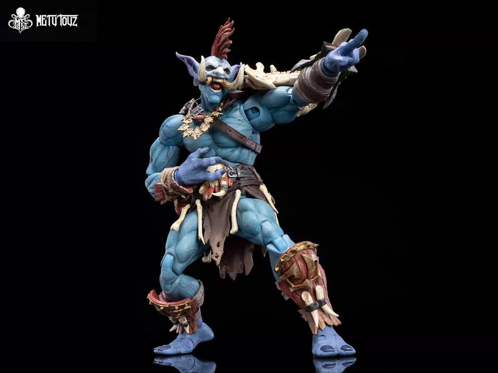 Metytoyz 冒險者世界 部落追獵者 巨魔獵手 森金 可動人偶