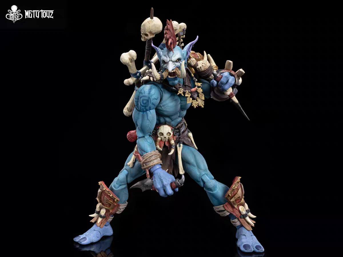 Metytoyz 冒險者世界 部落追獵者 巨魔獵手 森金 可動人偶
