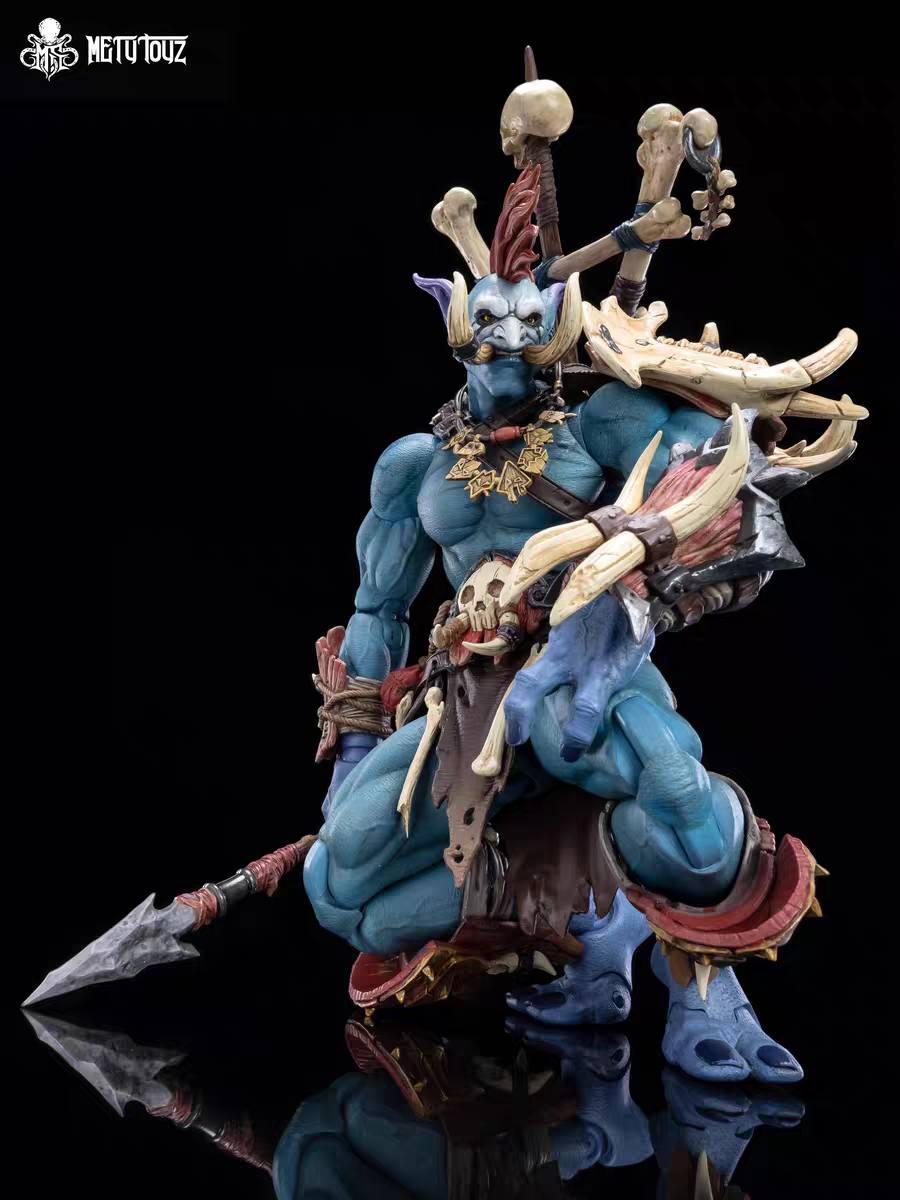 Metytoyz 冒險者世界 部落追獵者 巨魔獵手 森金 可動人偶