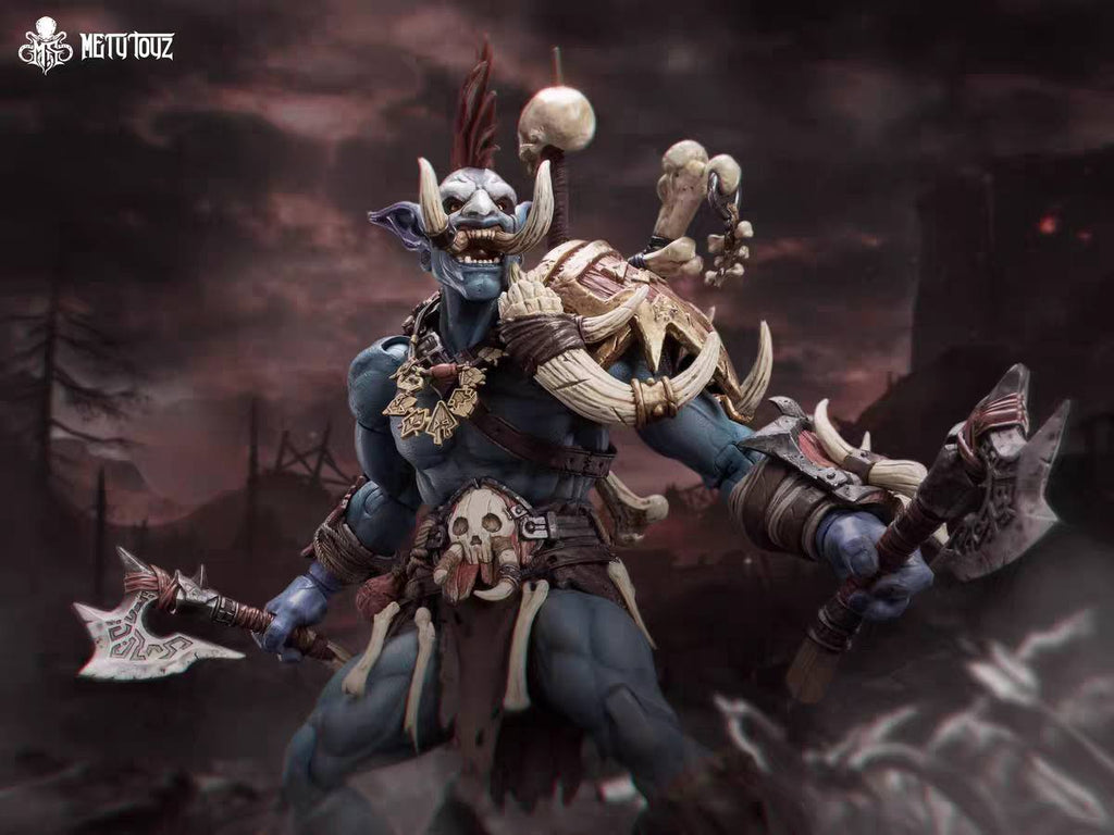 Metytoyz 冒險者世界 部落追獵者 巨魔獵手 森金 可動人偶