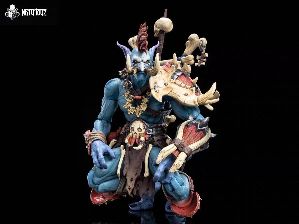 Metytoyz 冒險者世界 部落追獵者 巨魔獵手 森金 可動人偶