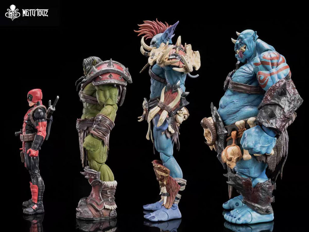 Metytoyz 冒險者世界 部落追獵者 巨魔獵手 森金 可動人偶