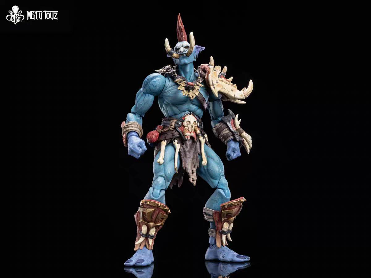Metytoyz 冒險者世界 部落追獵者 巨魔獵手 森金 可動人偶