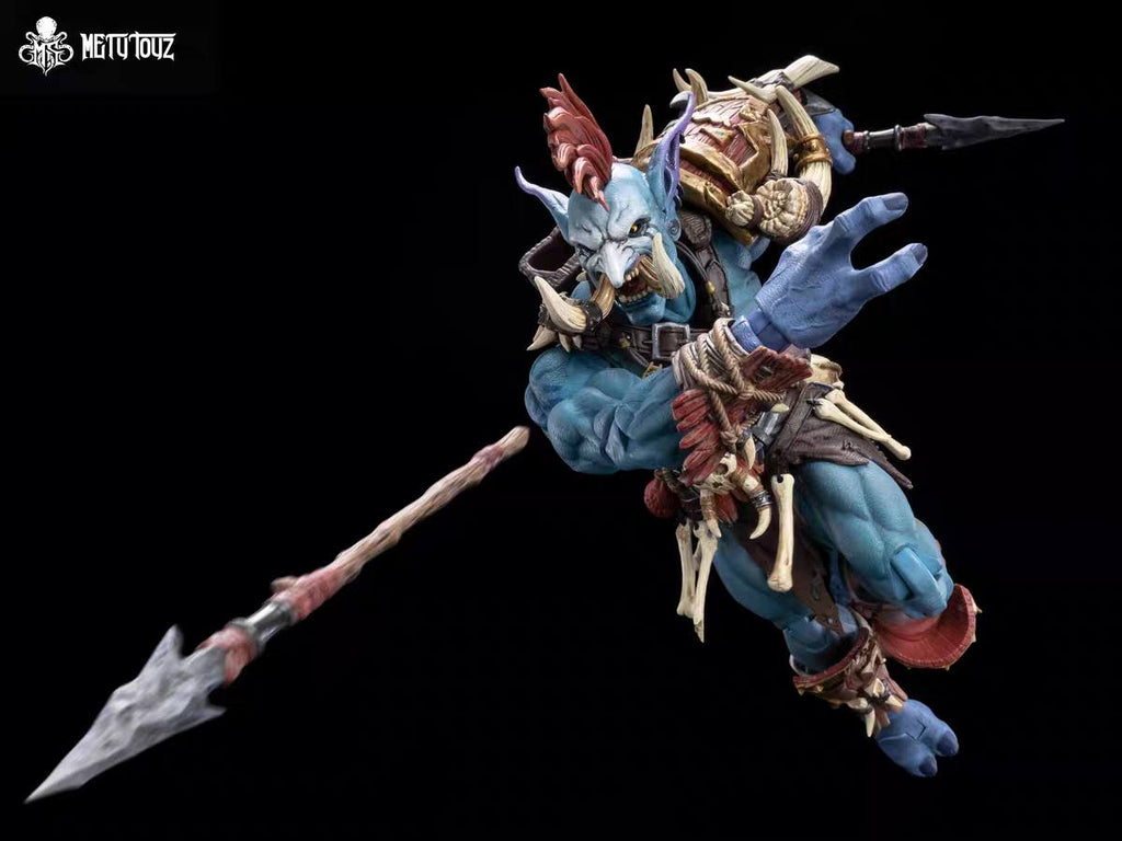 Metytoyz 冒險者世界 部落追獵者 巨魔獵手 森金 可動人偶
