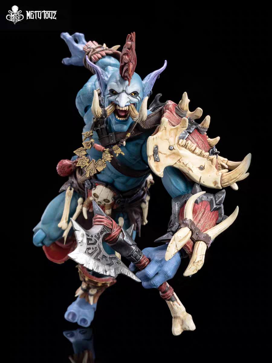 Metytoyz 冒險者世界 部落追獵者 巨魔獵手 森金 可動人偶