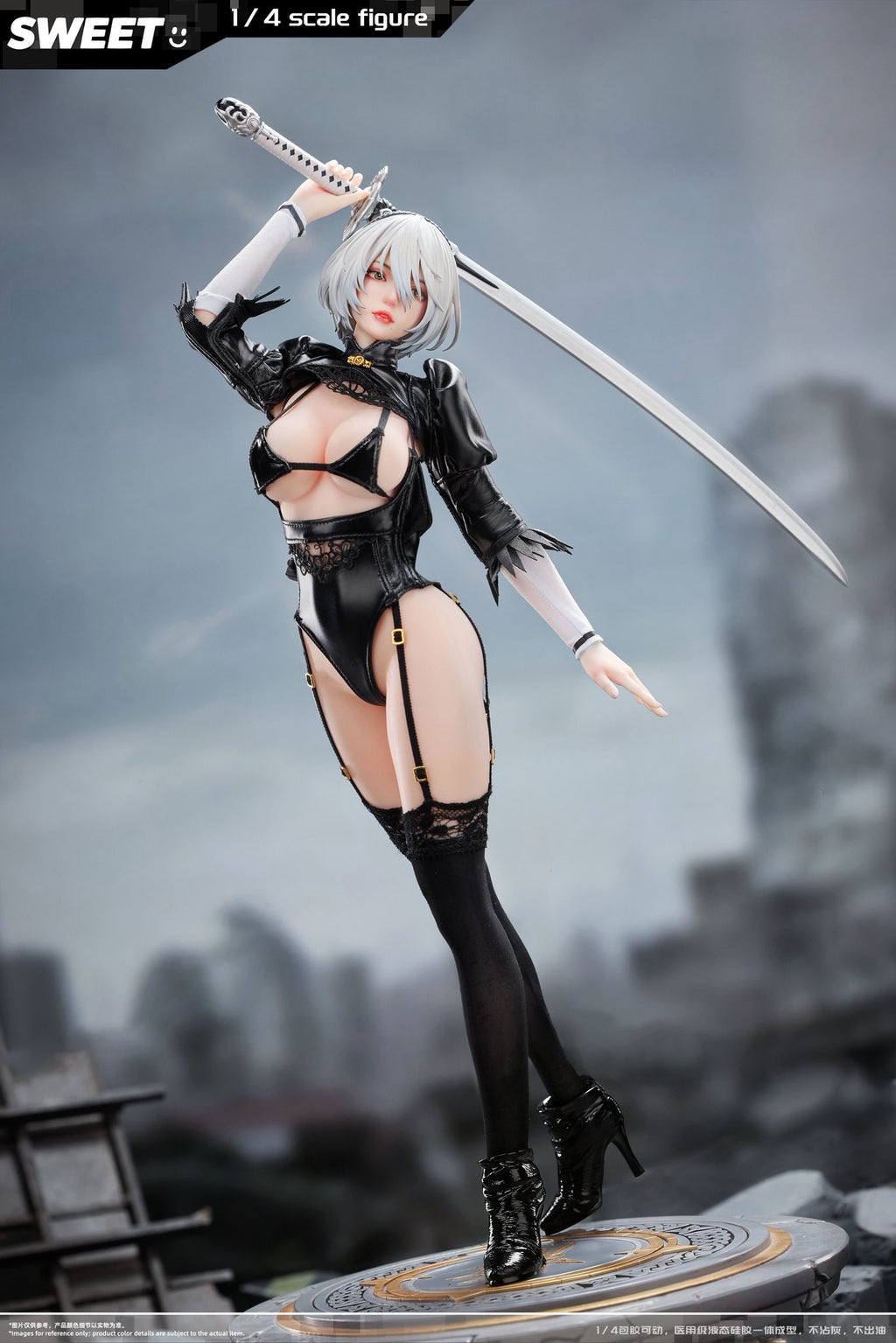 Sweet Studio 1/4 尼爾自動人形 2B YoRHa No.2 Type B 2B 包膠可動人偶