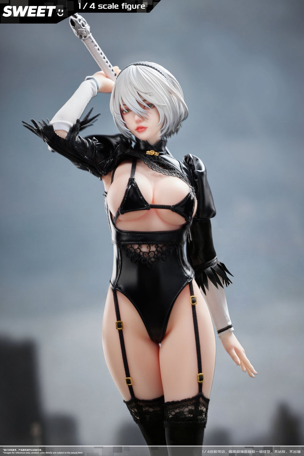Sweet Studio 1/4 尼爾自動人形 2B YoRHa No.2 Type B 2B 包膠可動人偶