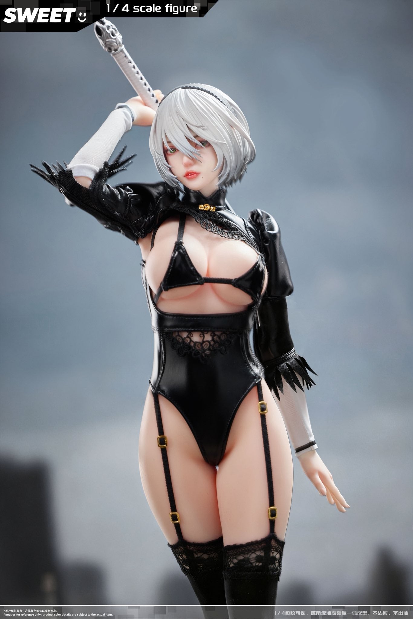 Sweet Studio 1/4 尼爾自動人形 2B YoRHa No.2 Type B 2B 包膠可動人偶