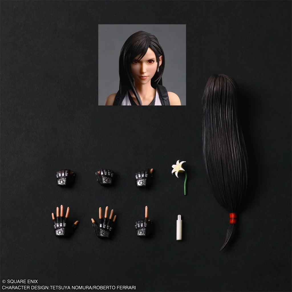 SQUARE-ENIX FINAL FANTASY VII REBIRTH PLAY ARTS SHIN ACTION FIGURE TIFA ROCKHART 最終幻想VII 重生 蒂法 洛克哈特 可動人偶