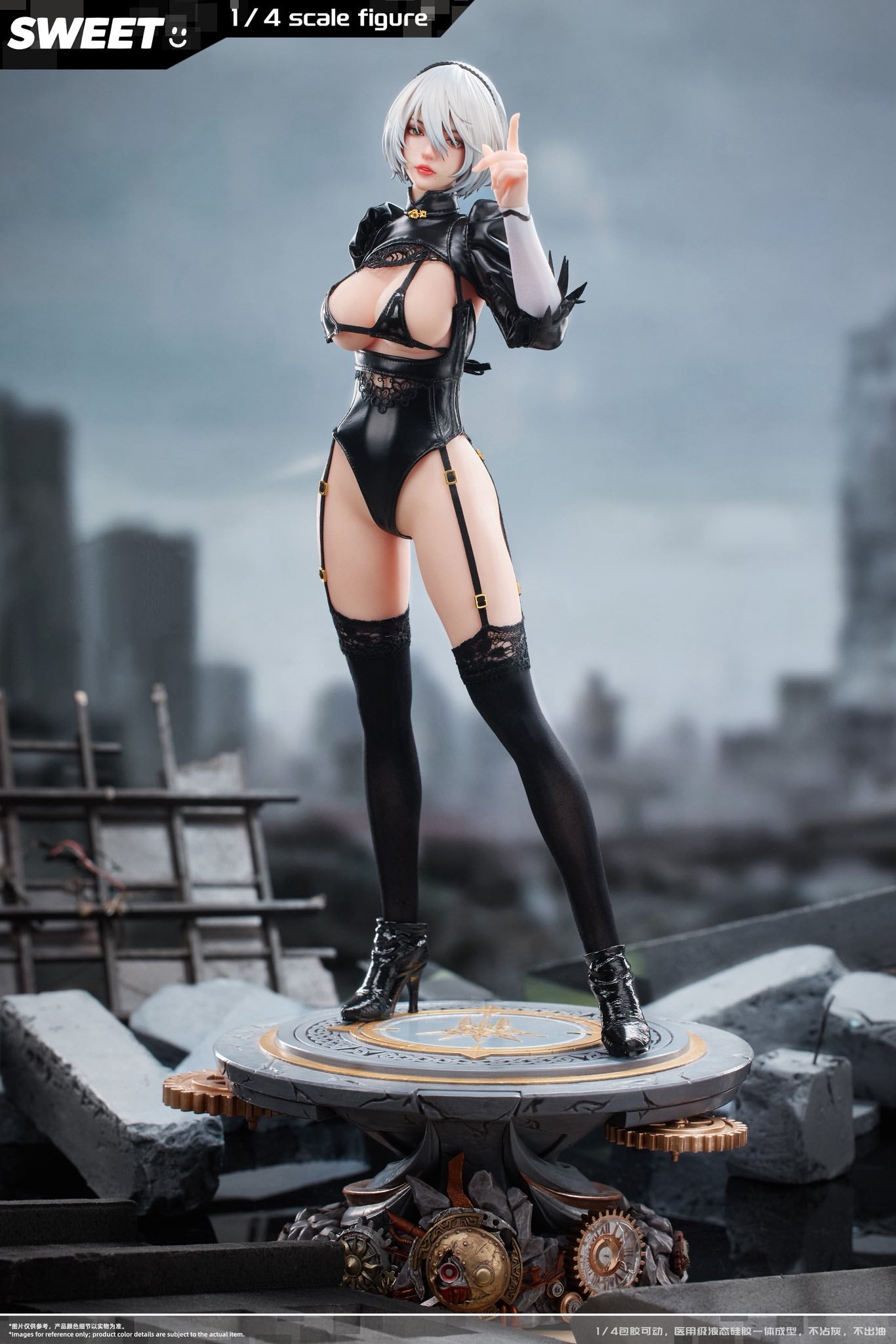 Sweet Studio 1/4 尼爾自動人形 2B YoRHa No.2 Type B 2B 包膠可動人偶