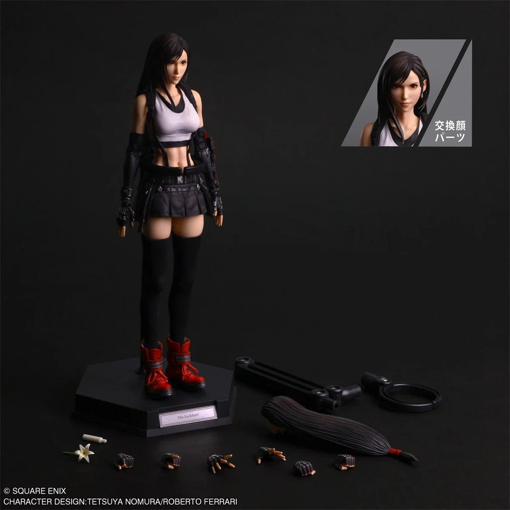 SQUARE-ENIX FINAL FANTASY VII REBIRTH PLAY ARTS SHIN ACTION FIGURE TIFA ROCKHART 最終幻想VII 重生 蒂法 洛克哈特 可動人偶