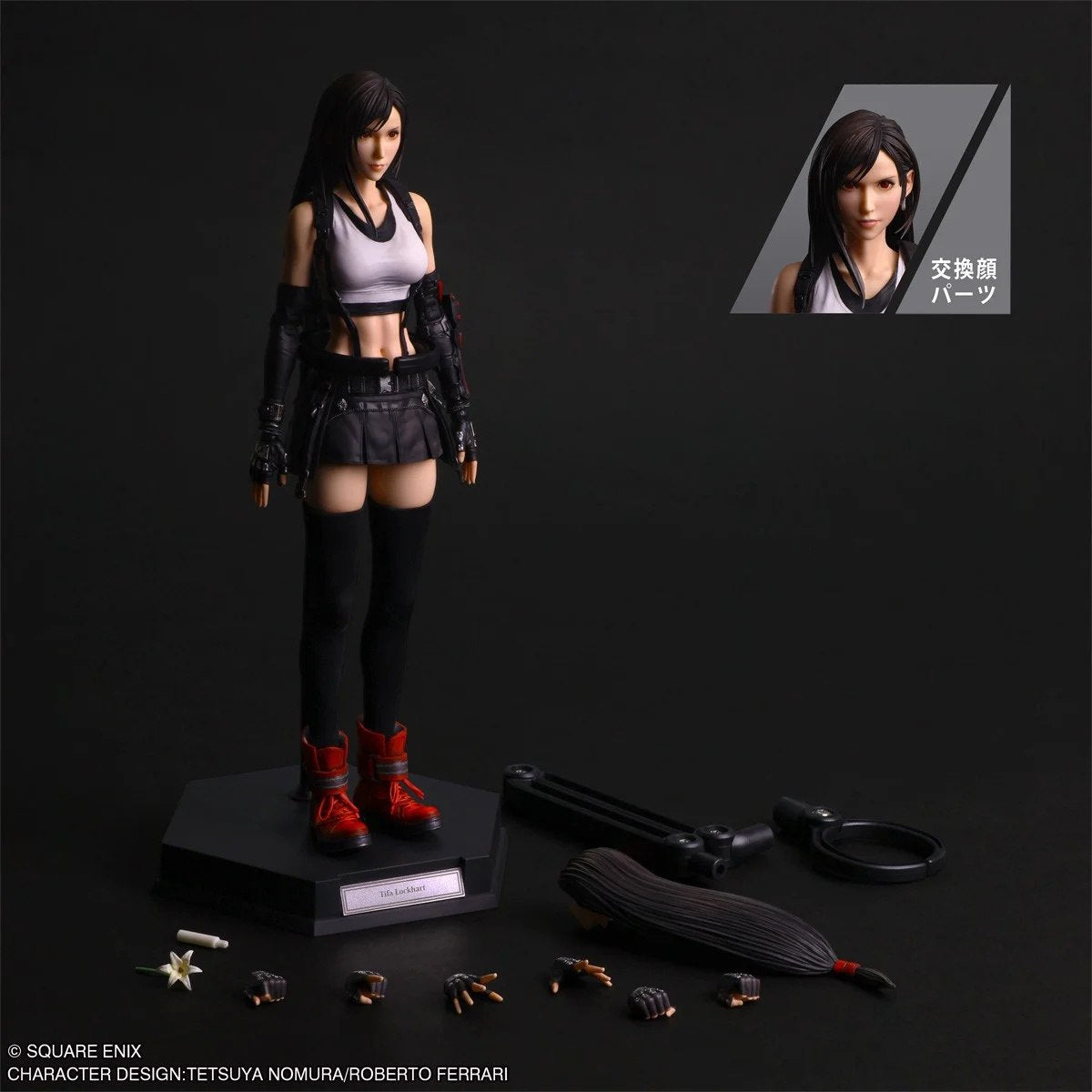 SQUARE-ENIX FINAL FANTASY VII REBIRTH PLAY ARTS SHIN ACTION FIGURE TIFA ROCKHART 最終幻想VII 重生 蒂法 洛克哈特 可動人偶