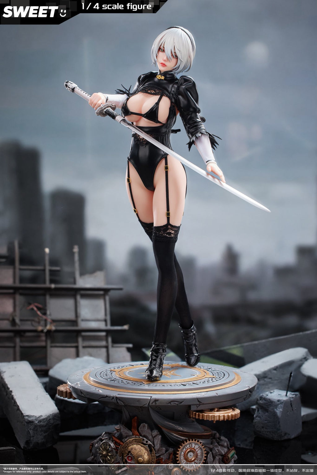 Sweet Studio 1/4 尼爾自動人形 2B YoRHa No.2 Type B 2B 包膠可動人偶