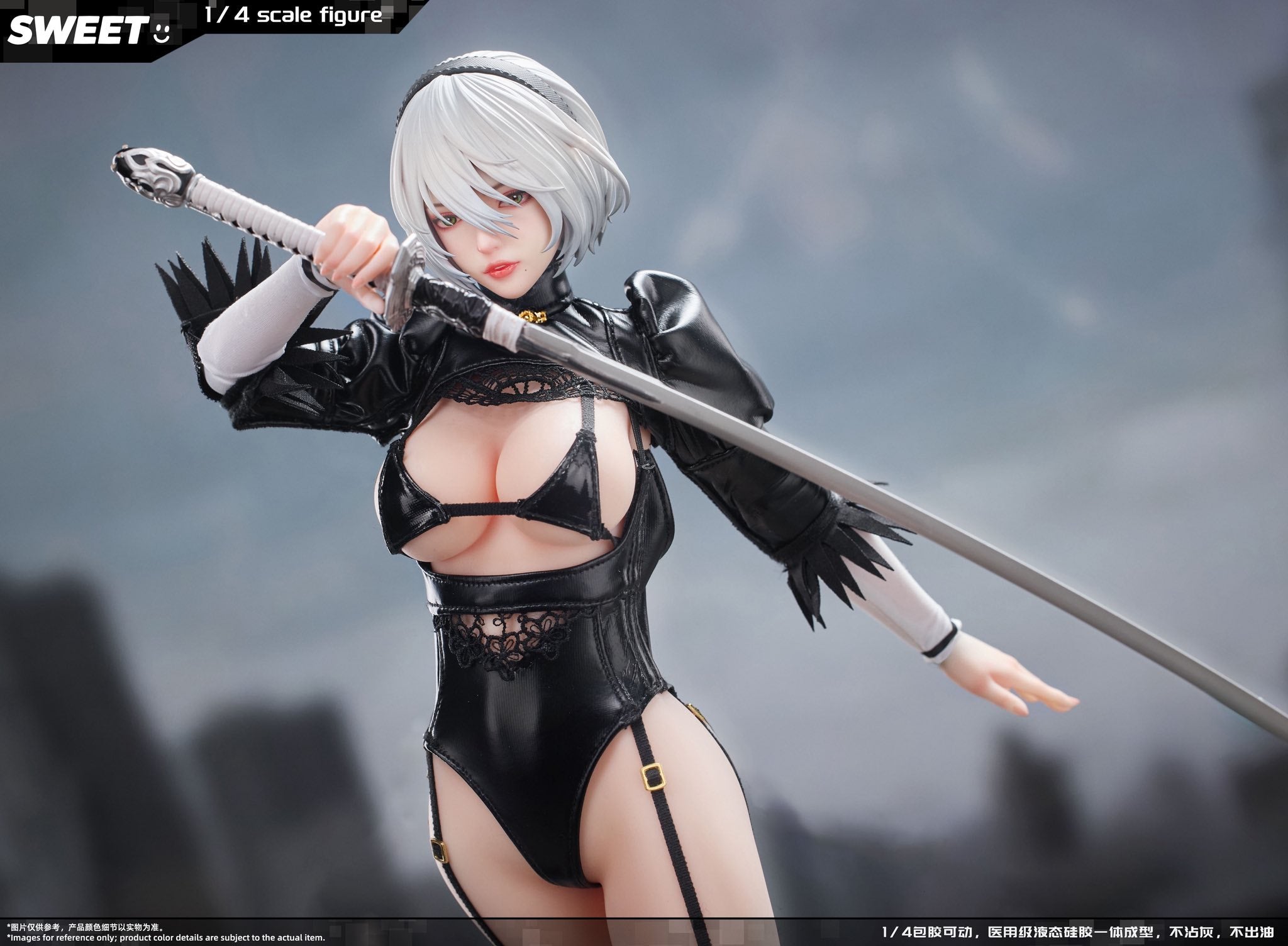 Sweet Studio 1/4 尼爾自動人形 2B YoRHa No.2 Type B 2B 包膠可動人偶