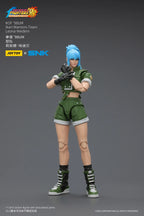 JOYTOY 暗源 1/18 拳皇'98UM 怒隊 Leona Heidern 莉安娜 哈迪蘭 可動人偶