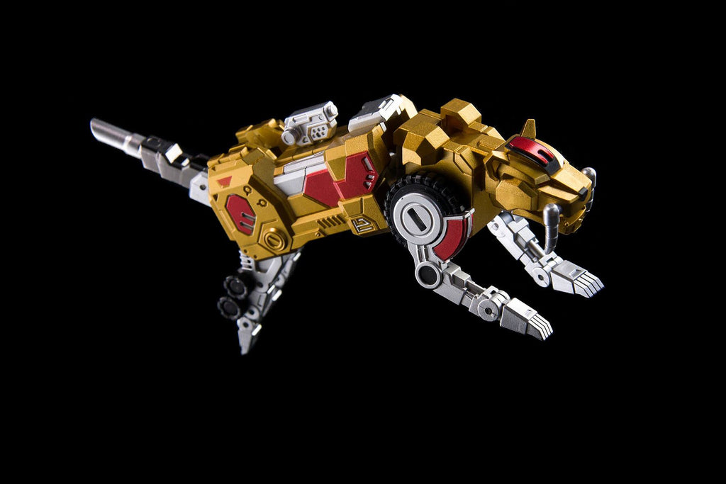招財貓 Lucky Cat MC-03S 大獸神 龍獸之王 獸王全套 龍皇凱撒 金屬色 限定套裝 變形合金成品