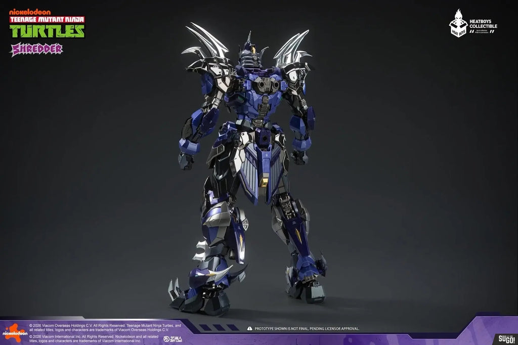 HEATBOYS HB0119 忍者龜 施瑞德 Shredder 電鍍版 合金成品