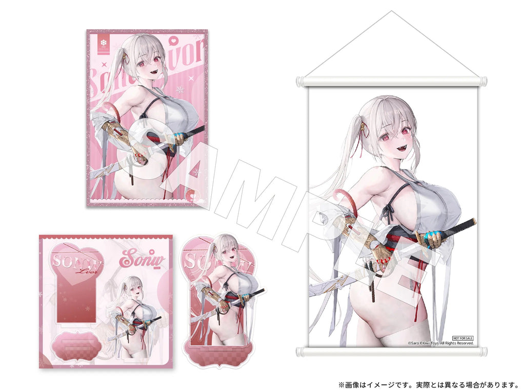 Kiwi Toys 1/6 雪愛 豪華版 附特典 ( 原畫掛畫 ＋亞克力立牌 + 鑰匙扣 + 色紙 ) PVC