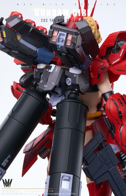 COS 1/4 機娘系列 第四彈 JN5.0 SAZABI 機娘 沙娘 GUNDAM GIRL 雕像