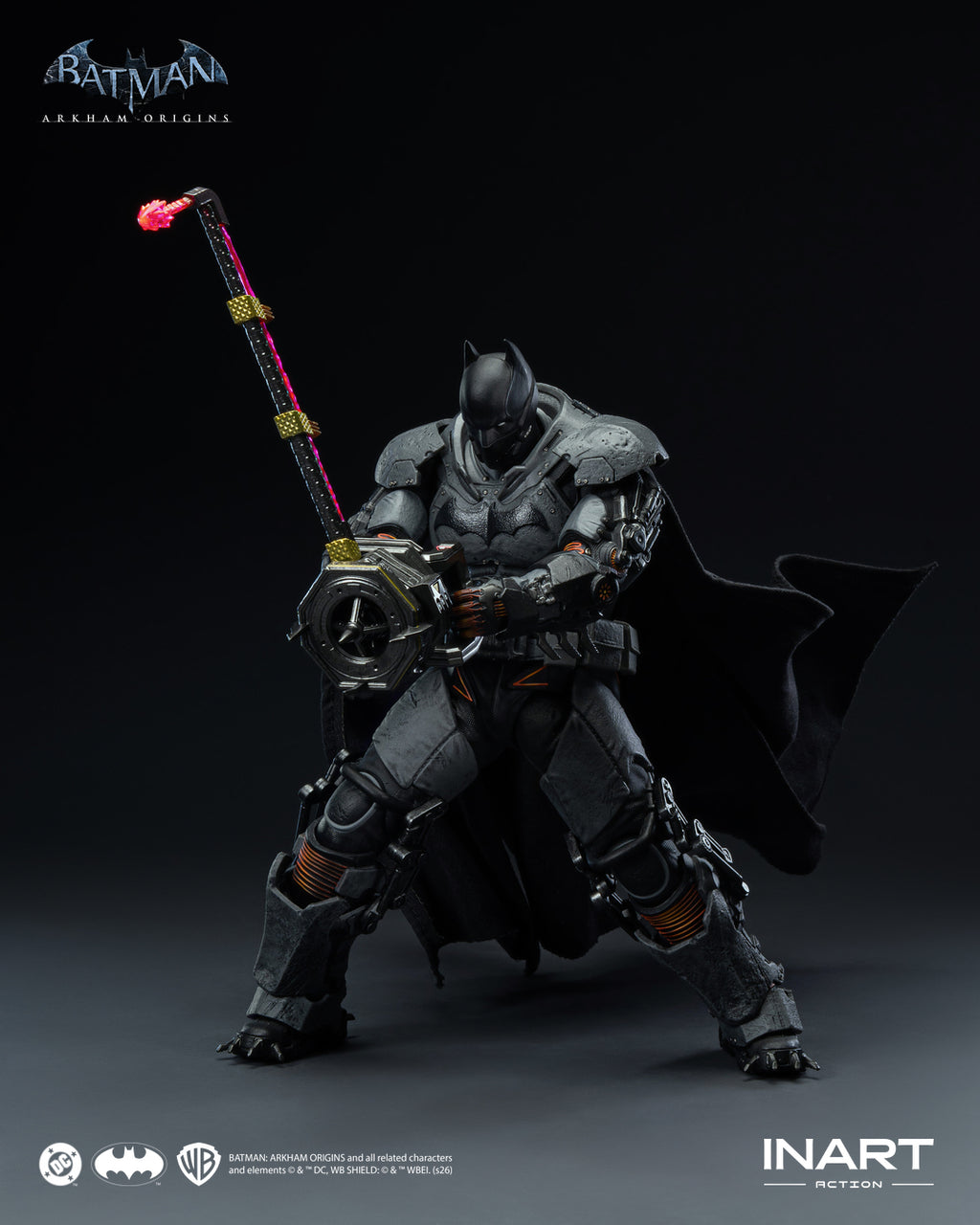 INART 1/12 Batman Arkham Origins 蝙蝠俠 XE Suit 可動人偶