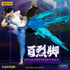 52TOYS 1/12 閃電奇舞 街頭霸王6 隆 RYU 春麗 Chun Li （白色旗袍）可動人偶