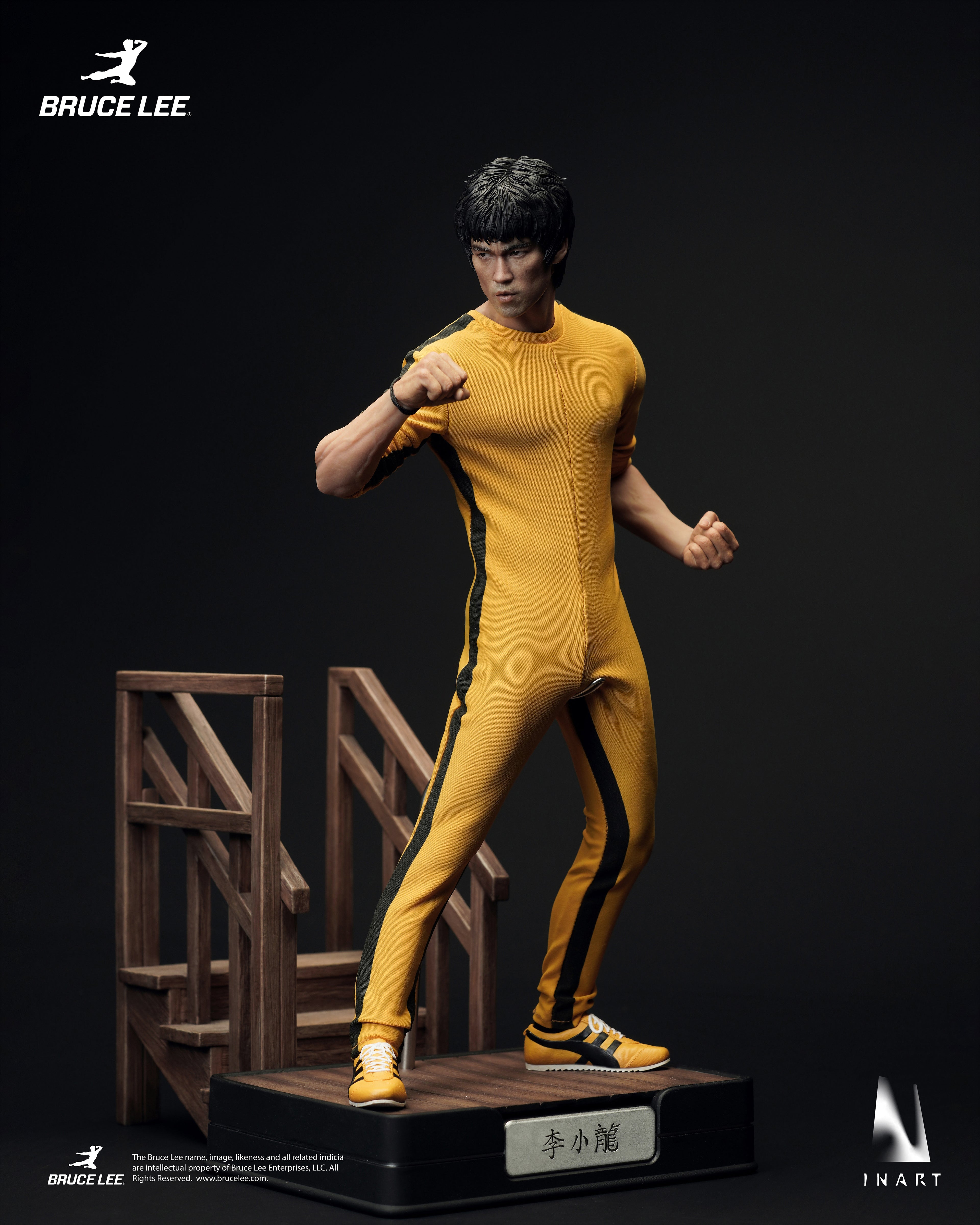 INART 1/6 李小龍 黃色連體服 Bruce Lee Yellow Onesie 可動人偶