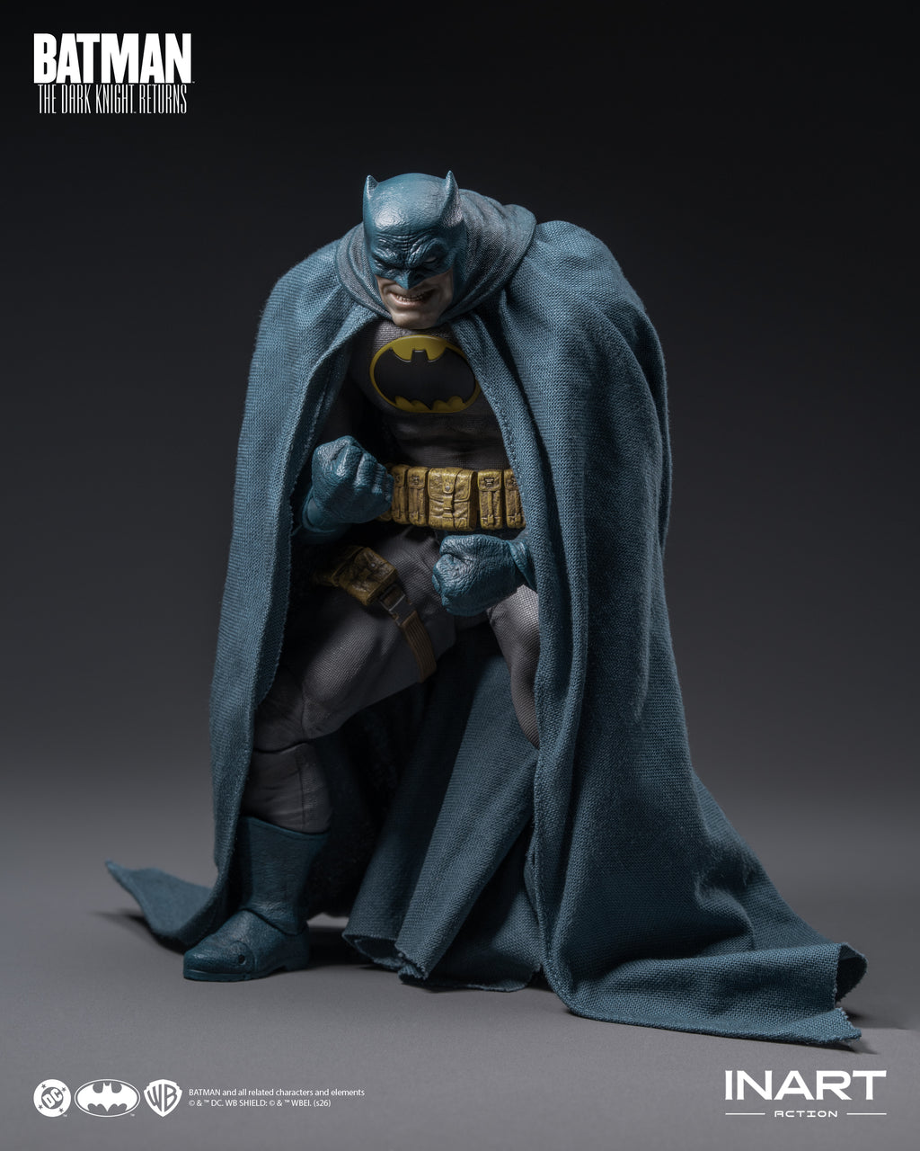 INART 1/12 蝙蝠俠 黑夜之神歸來 蝙蝠俠 藍色戰衣 Batman 可動人偶