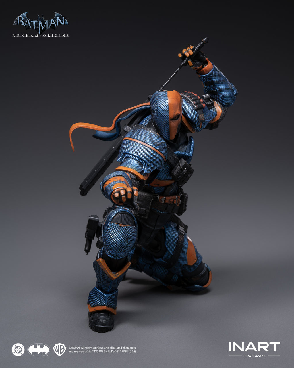 INART 1/12 Batman Arkham Origins Deathstroke 喪鐘 蝙蝠俠 可動人偶