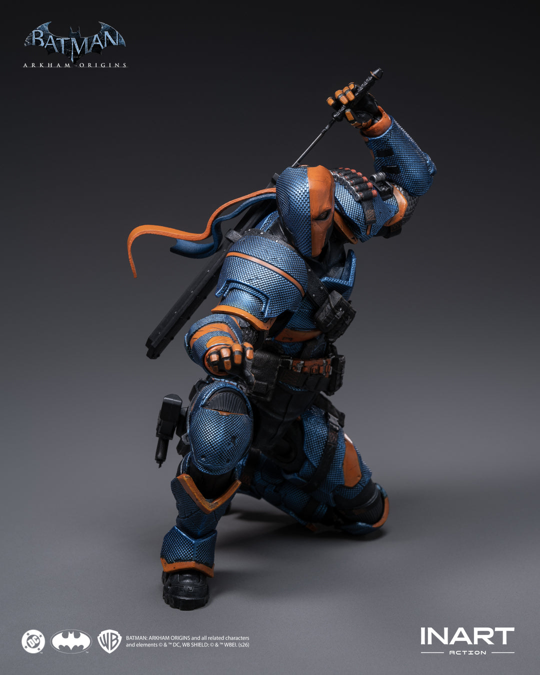 INART 1/12 Batman Arkham Origins Deathstroke 喪鐘 蝙蝠俠 可動人偶