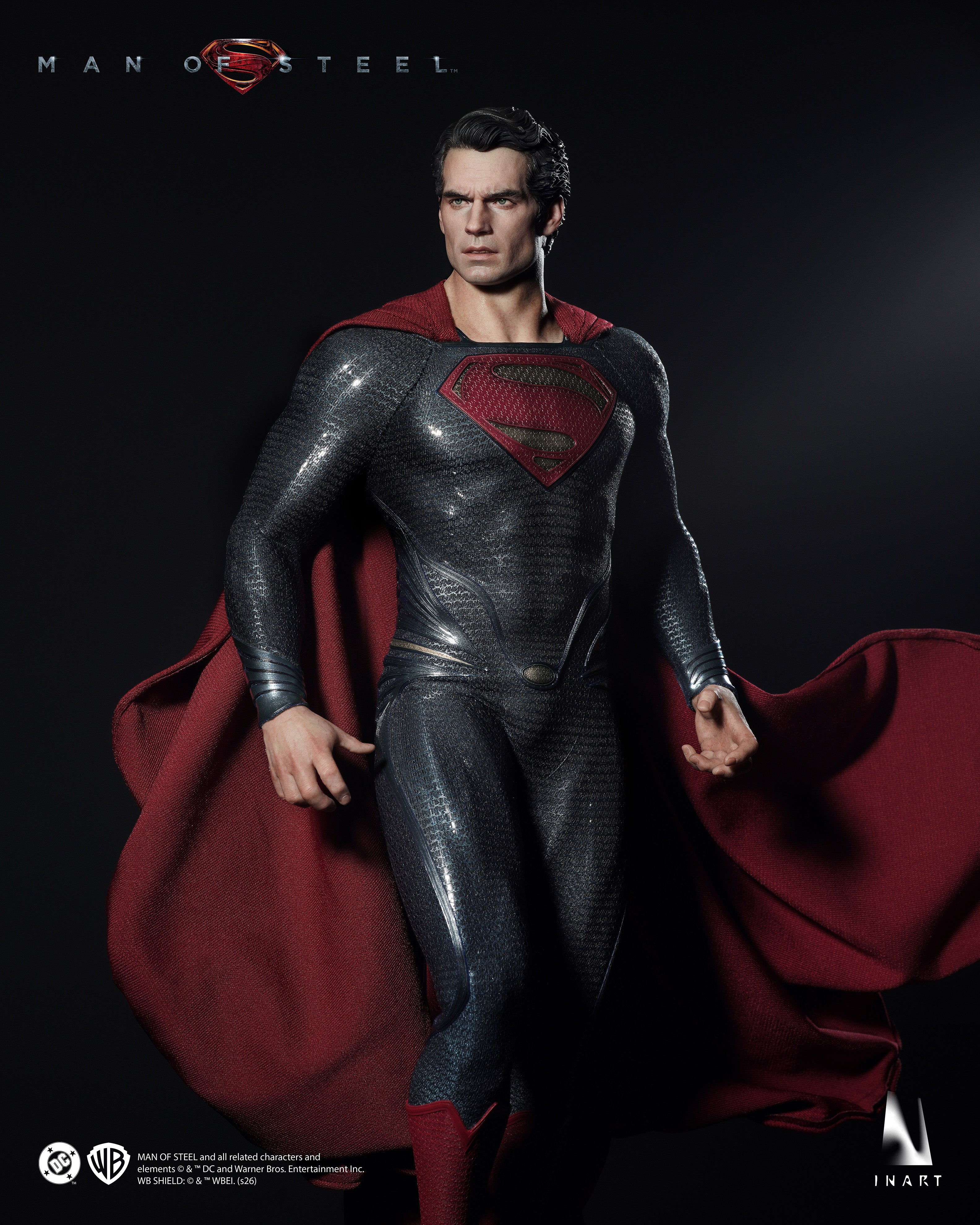 INART 1/6 超人 鋼鐵英雄 Superman 可動人偶
