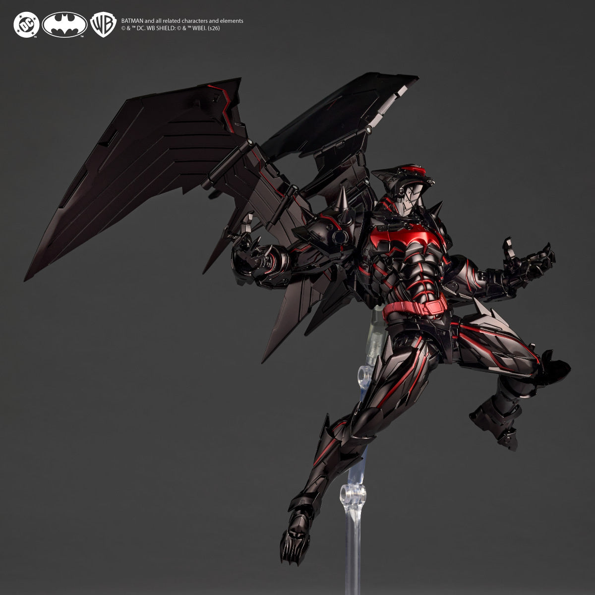 海洋堂 Kaiyodo Revoltech Amazing Yamaguchi Hellbat 地獄蝙蝠裝甲 蝙蝠俠 Batman