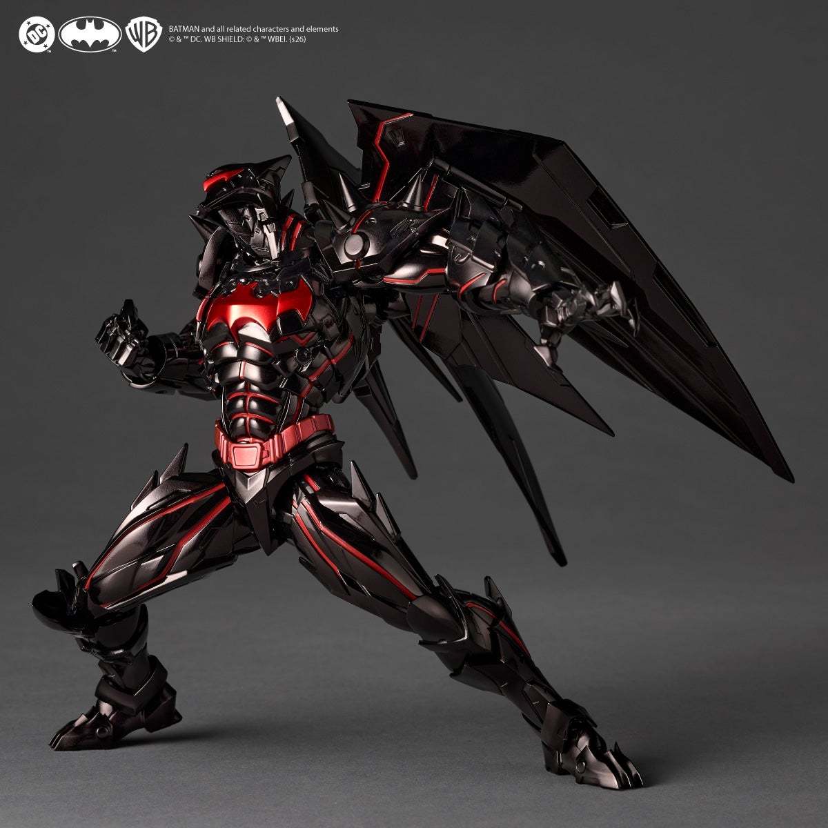 海洋堂 Kaiyodo Revoltech Amazing Yamaguchi Hellbat 地獄蝙蝠裝甲 蝙蝠俠 Batman