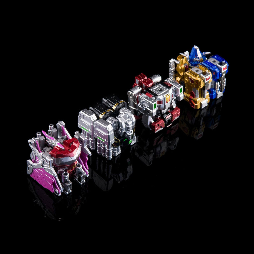 招財貓 Lucky Cat MC-03S 大獸神 龍獸之王 獸王全套 龍皇凱撒 金屬色 限定套裝 變形合金成品