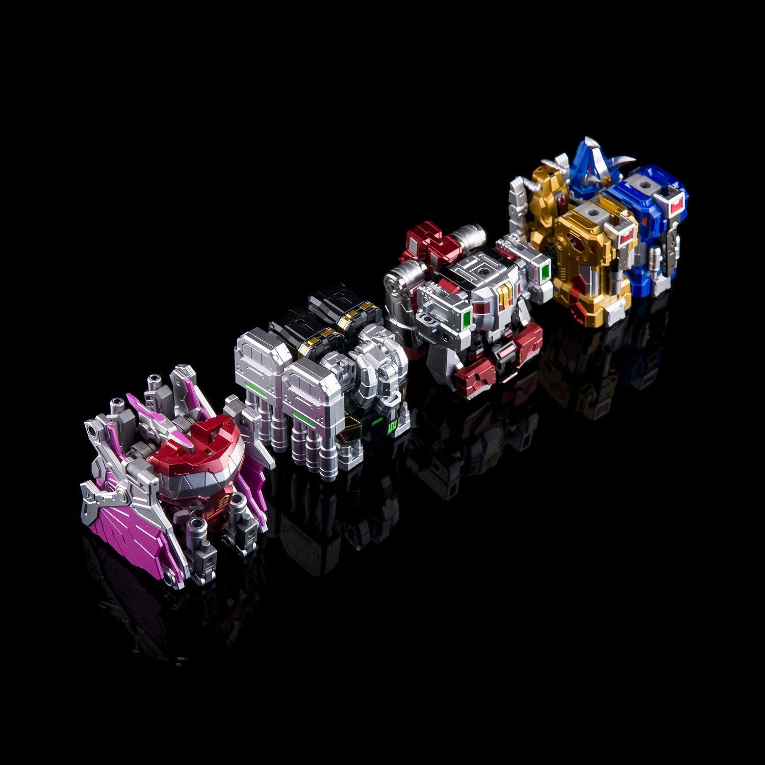 招財貓 Lucky Cat MC-03S 大獸神 龍獸之王 獸王全套 龍皇凱撒 金屬色 限定套裝 變形合金成品