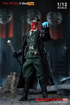 TEM STUDIO x Skull Toyz 1/12 寂血上校 A款 綠軍裝 B款 黑軍裝 TEMS007 可動人偶