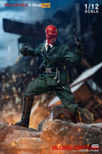 TEM STUDIO x Skull Toyz 1/12 寂血上校 A款 綠軍裝 B款 黑軍裝 TEMS007 可動人偶