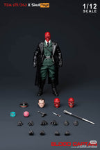 TEM STUDIO x Skull Toyz 1/12 寂血上校 A款 綠軍裝 B款 黑軍裝 TEMS007 可動人偶